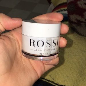 ROSSI glam powder white shade 57 for dip nails